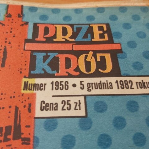 Przekrój nr 1956 z 5 grudnia 1982 roku.