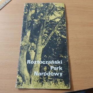 Roztoczański Park Narodowy informator turystyczny wyd. 1975 rok.
