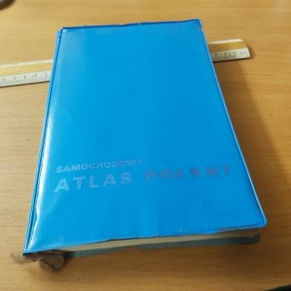 Samochodowy Atlas Polski wyd. 1 z 1990 roku.