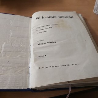 W krainie melodii zbiór ulubionych utworów wyd 1958 rok zeszyt 1