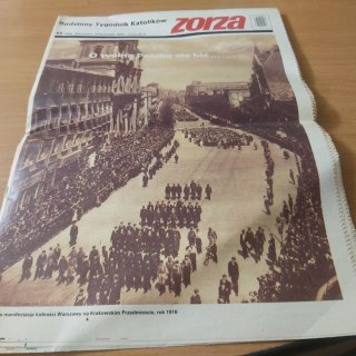 ZORZA 10 listopada 1985 roku. Rodzinny Tygodnik Katolików