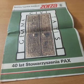 ZORZA 24 listopada 1985 rok. Rodzinny Tygodnik Katolików