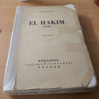 El Hakim Lekarz wyd. 1946 rok.