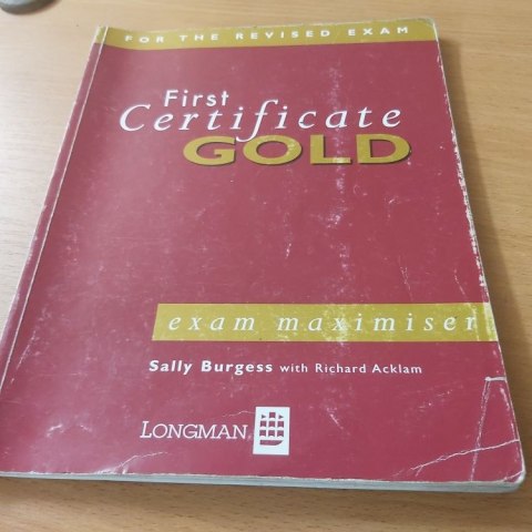 First Certificate Gold exam macimiser