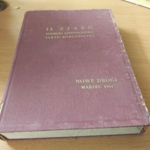 II zjazd Polskiej Zjednoczonej Partii robotniczej Nowe Drogi marzec z 1954 rok.
