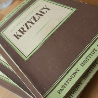 Krzyżacy TOM 1 , 2 , 3 i 4 całość wyd. 1948 rok.