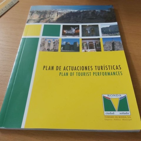 Plan de actuacions turisticas. Plan od Tourist Performances