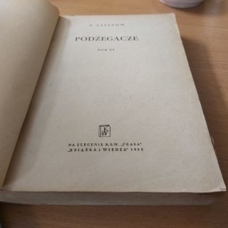 Podżegacze TOM 3 wyd. 1952 rok