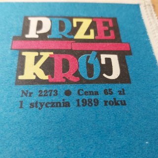 Przekrój nr 2273 z 1 stycznia 19i9 roku.