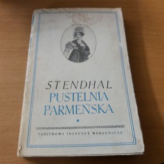 Pustelnia Parmeńska TOM 1 z 2. wydane w 1960 roku.