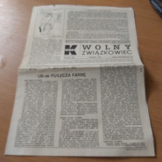 Wolny Związkowiec nr 25/81 z 1 czerwca 1981 roku.
