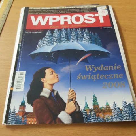 Wprost nr 51-52 grudzień 2008 rok.