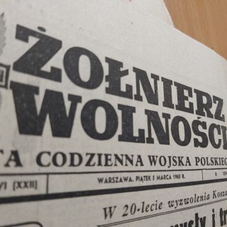 Żołnierz Wolności Gazeta codzienna Wojska Polskiego 5 marca 1965 roku.