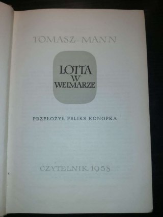 Lotta w Weimarze