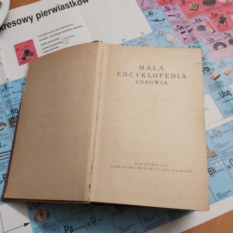 Mała encyklopedia zdrowia wyd. 1957 rok.