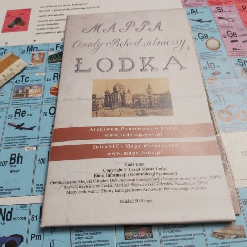 Mapa Osady Rękodzielniczej Łodka