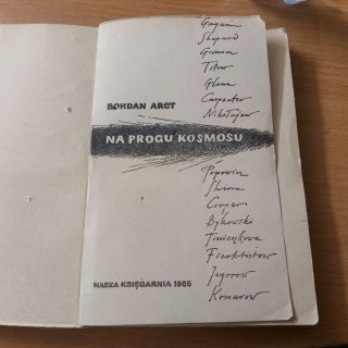 Na progu kosmosu - książka Arcta Bohdana