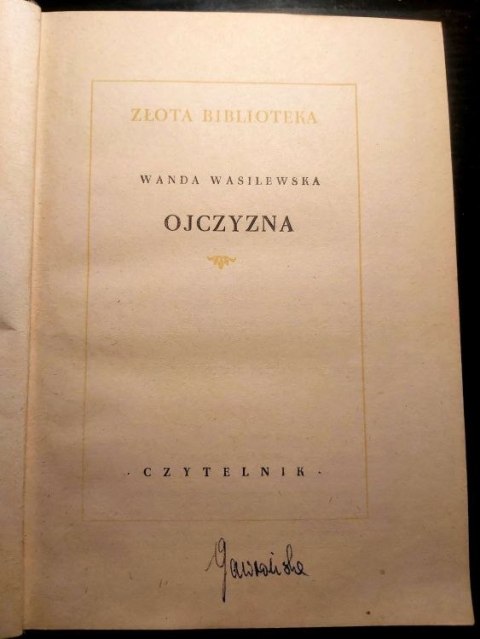 Ojczyzna wyd. z 1955 roku