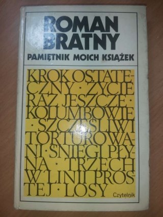 Pamiętnik moich książek