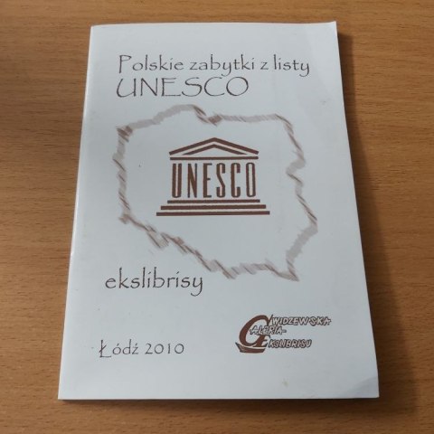 Polskie Zabytki z Listy Unesco ekslibrisy