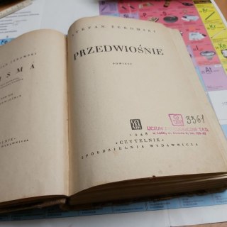 Przedwiośnie wydanie 1948 rok.