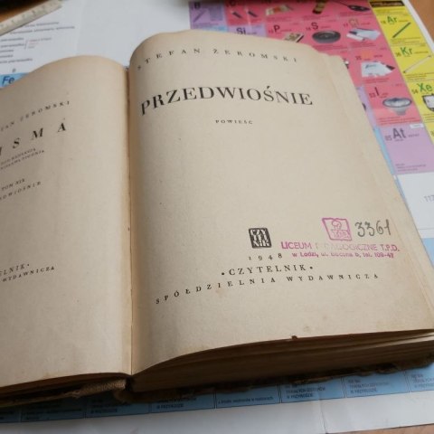 Przedwiośnie wydanie 1948 rok.