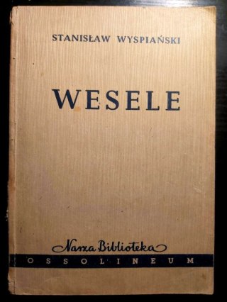 Wesele wyd. z 1958 roku
