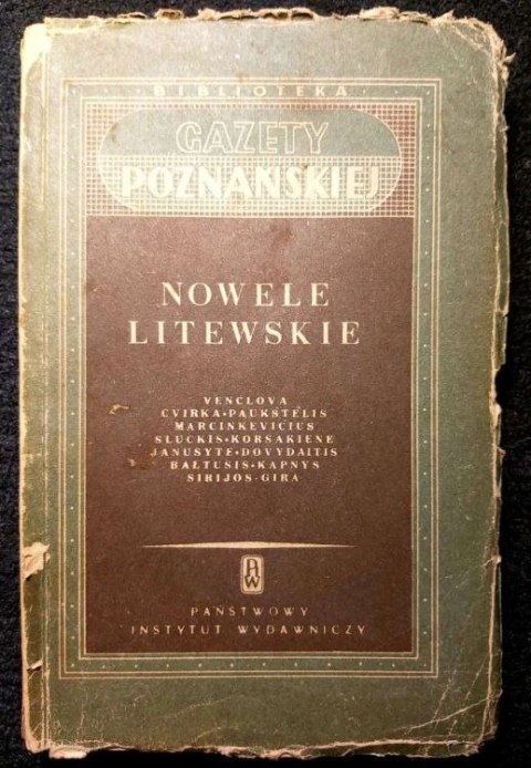 Nowela Litewski - wyd. z 1951 roku