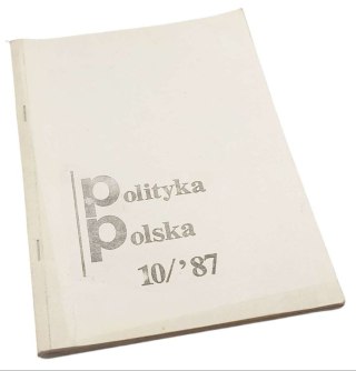POLITYKA POLSKA 10/'87