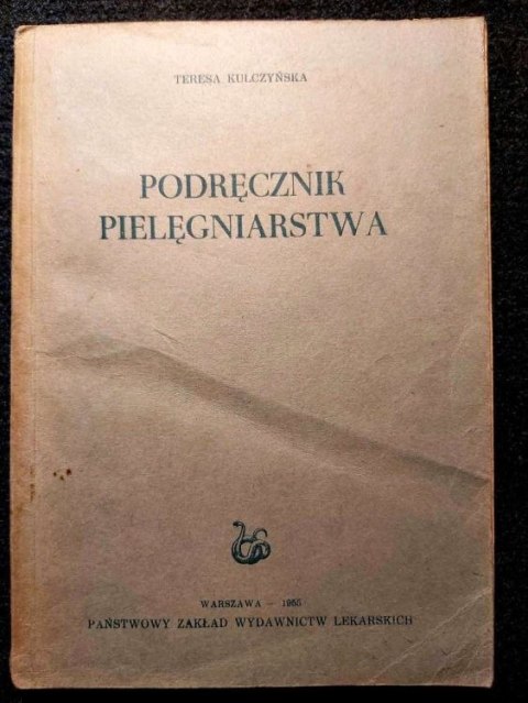 Podręcznik do pielęgniarstwa wyd. z 1955 roku