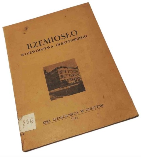 RZEMIOSŁO WOJEWÓDZTWA OLSZTYŃSKIEGO wyd. 1948 rok