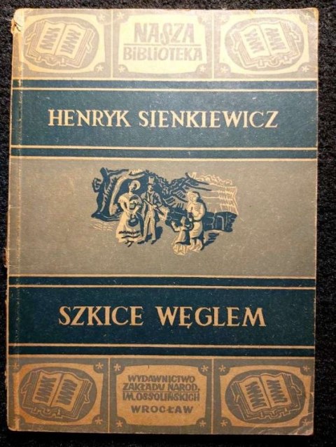 Szkice węglem wyd. z 1952 roku