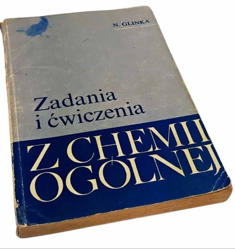 ZADANIA I ĆWICZENIA Z CHEMI OGÓLNEJ wyd. z 1973 roku