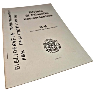 RIVISTA DI FILOSOFIA NEO SCOLASTICA 2 4