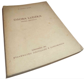 OSOBA LUDZKA. PRÓBA DEFINICJI