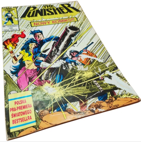 THE PUNISHER 1/1990 Mike Baron, Carl Potts, Whilce Portacio, Dan Lawlis
