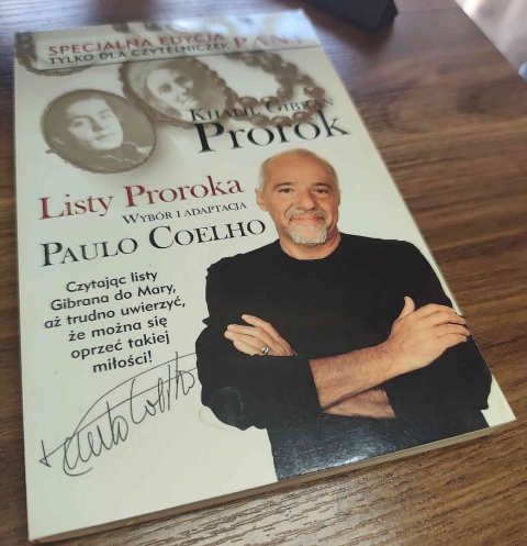 LISTY MIŁOSNE PROROKA. PROROK Khalil Gibran, Paulo Coelho