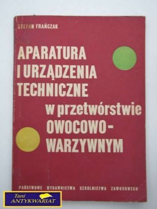 APARATURA I URZĄDZENIA TECHNICZNE W...