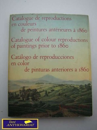 CATALOGUE DE REPRODUCTIONS EN COULEURS DE PEINTURE