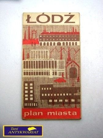 ŁÓDŹ - PLAN MIASTA