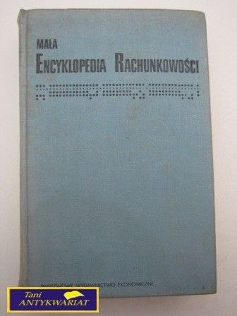 MAŁA ENCYKLOPEDIA RACHUNKOWOŚCI