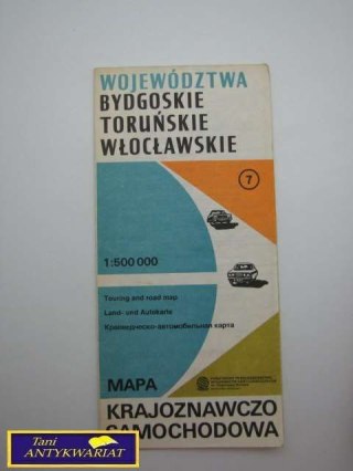 MAPA KRAJOZNAWCZO SAMOCHODOWA NR 7
