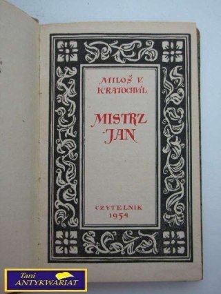 MISTRZ JAN - Milos V. Kratochvil