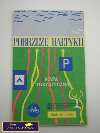 POBRZEŻE BAŁTYKU MAPA TURYSTYCZNA