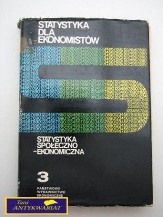 STATYSTYKA DLA EKONOMISTÓW STATYSTYKA SPOŁECZNO