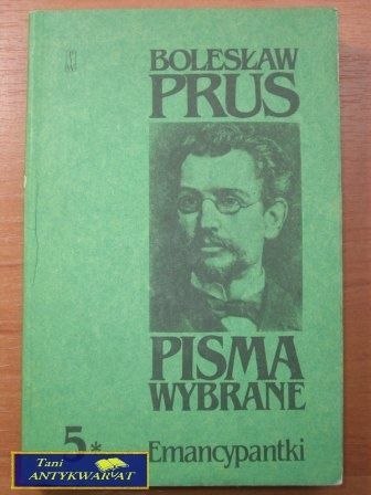 EMANCYPANTKI TOM I-Bolesław Prus