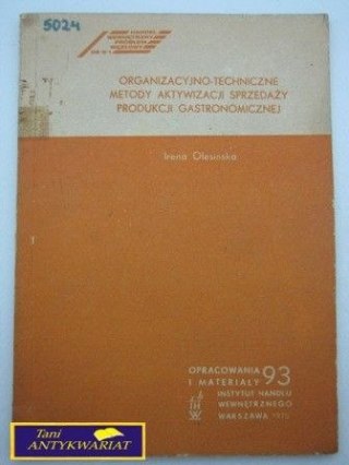 ORGANIZACYJNO-TECHNICZNE METODY AKTYWIZACJI ...