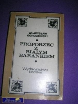 PROPORZEC Z BIAŁYM BARANKIEM- W. Ogrodziński