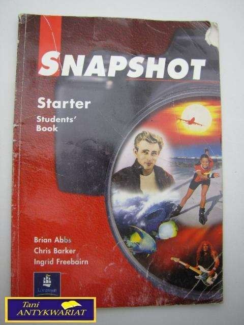 SNAPSHOT STARTER STUDENTS' BOOK