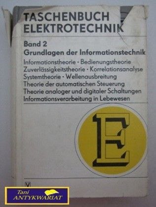TASCHENBUCH ELEKTROTECHNIK IN SECHS BANDEN BAND 2